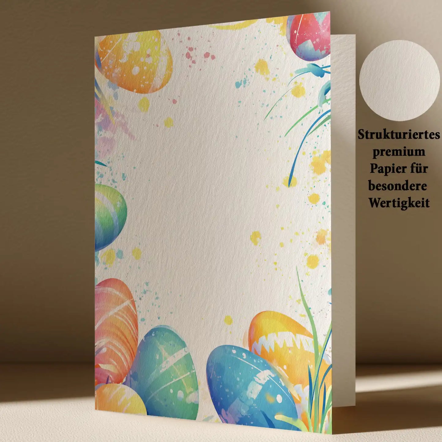 Grußkarte mit Oster Motiv