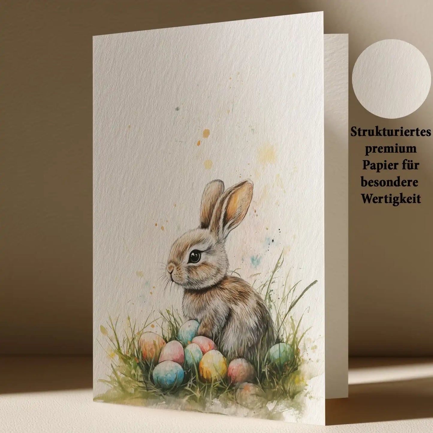 Grußkarte mit Oster Motiv (Kopie)