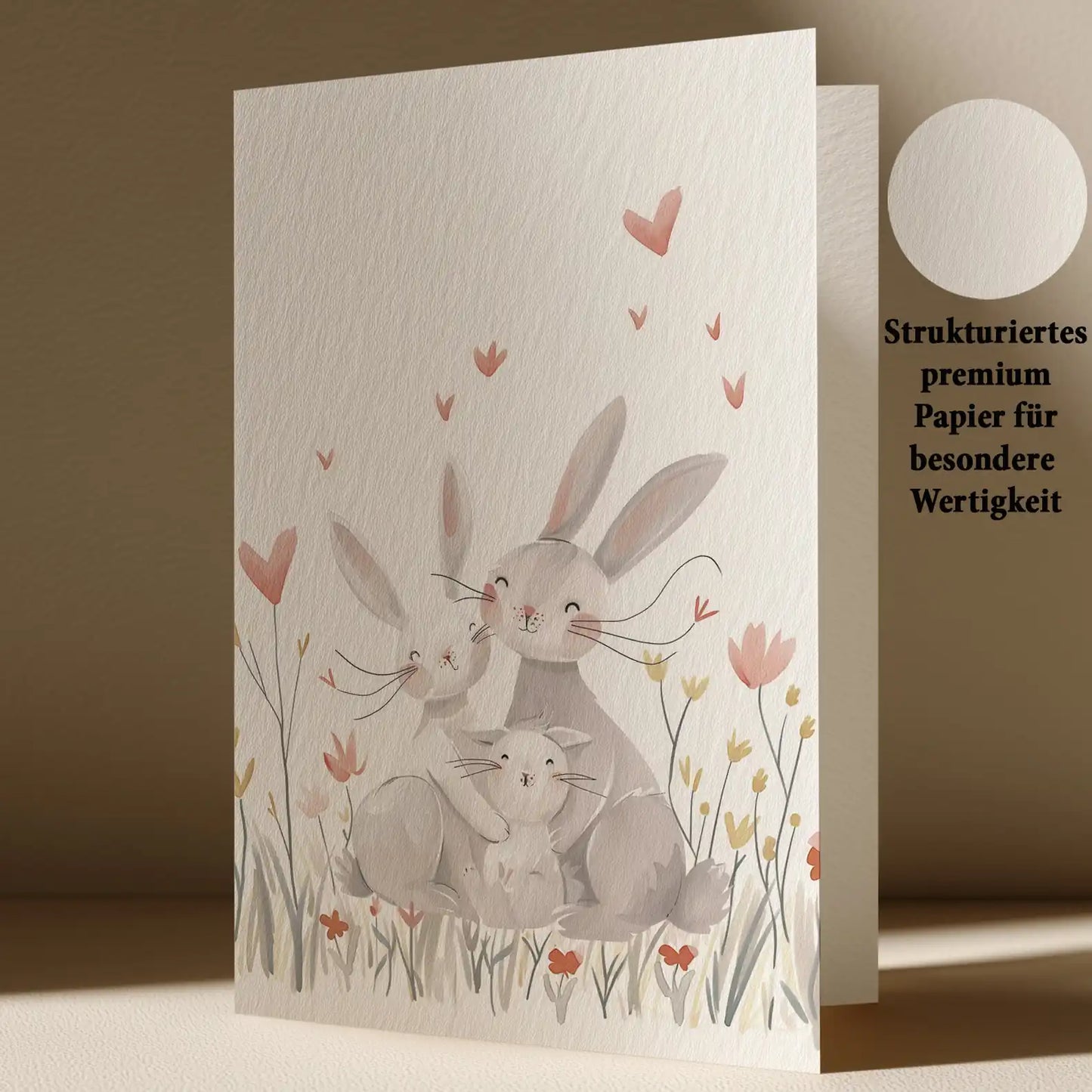 Grußkarte mit Oster Motiv (Kopie)