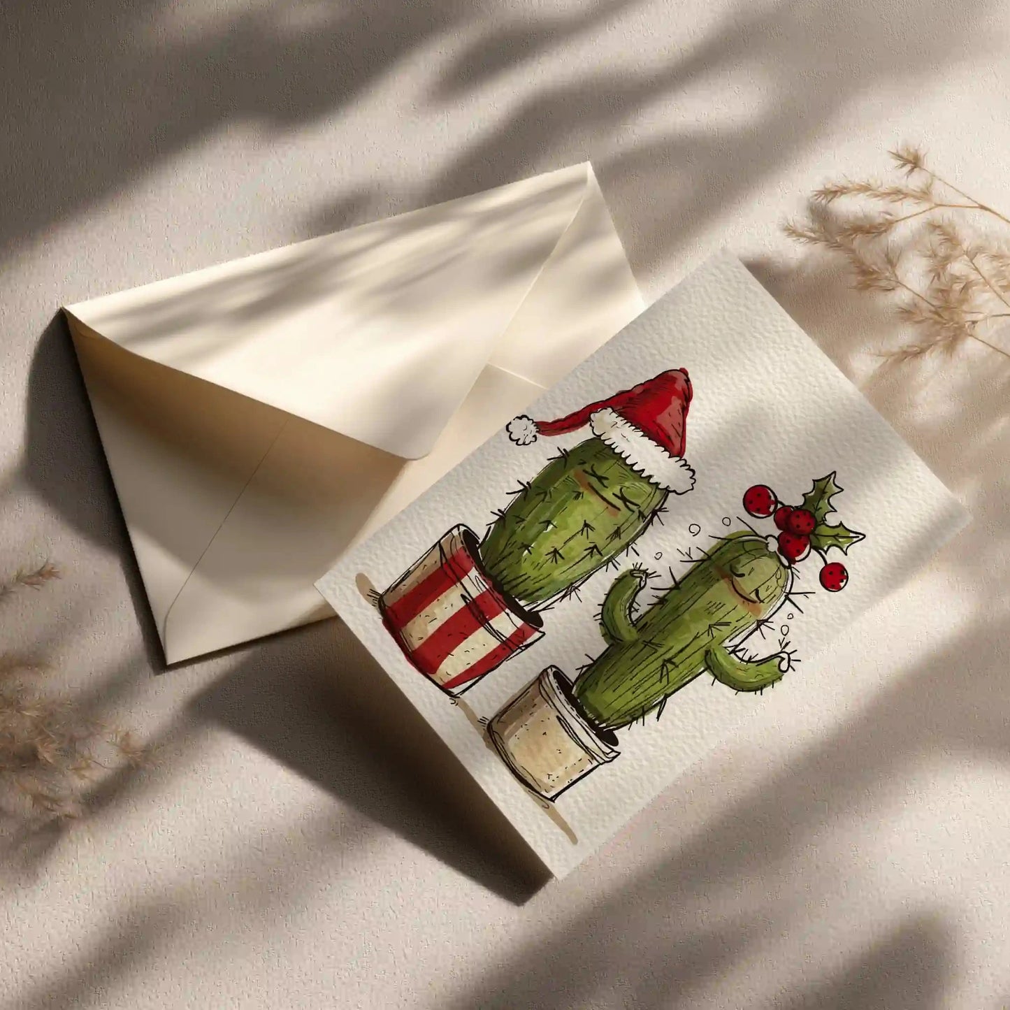 Grußkarte mit Weihnachts Motiv