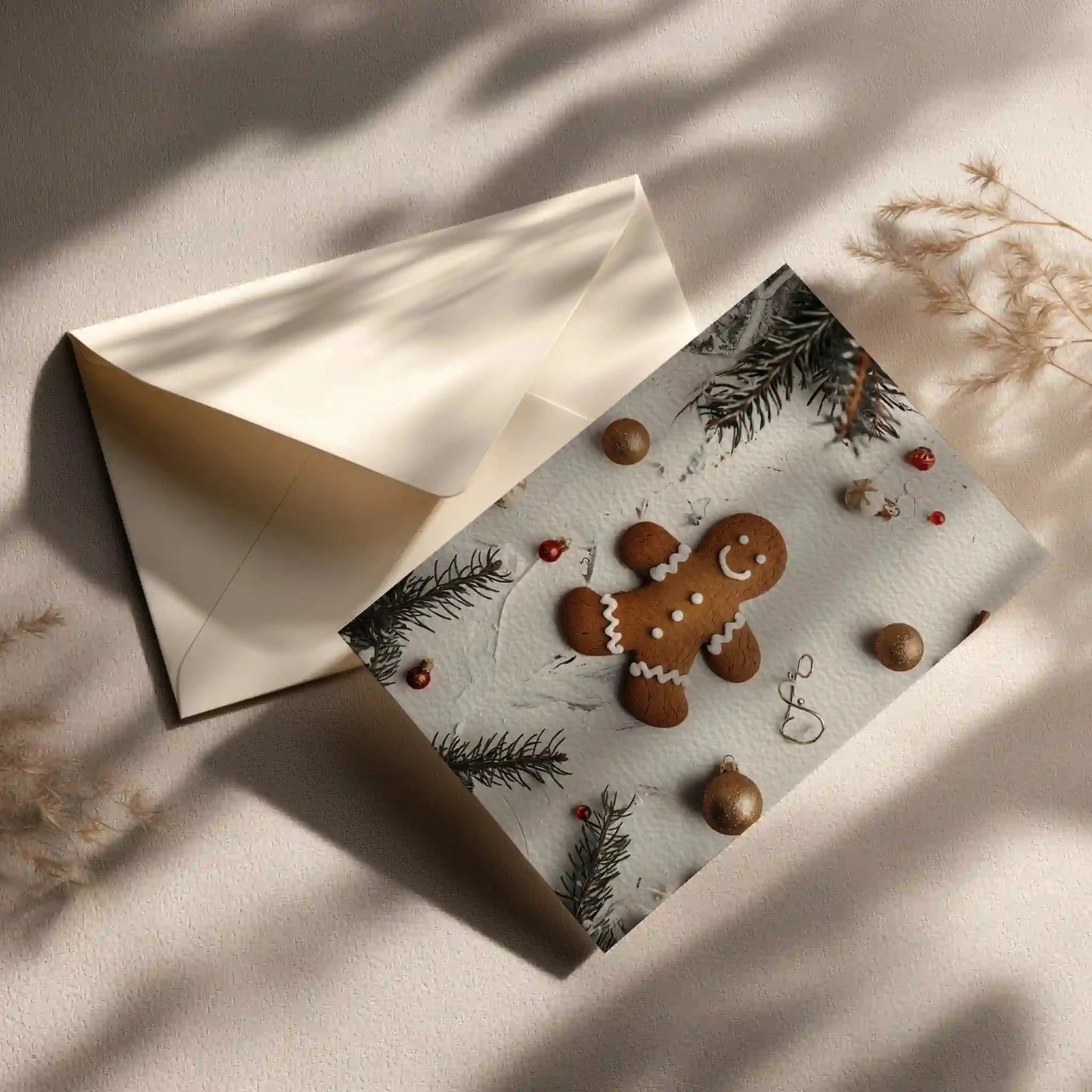 Grußkarte mit Weihnachts Motiv