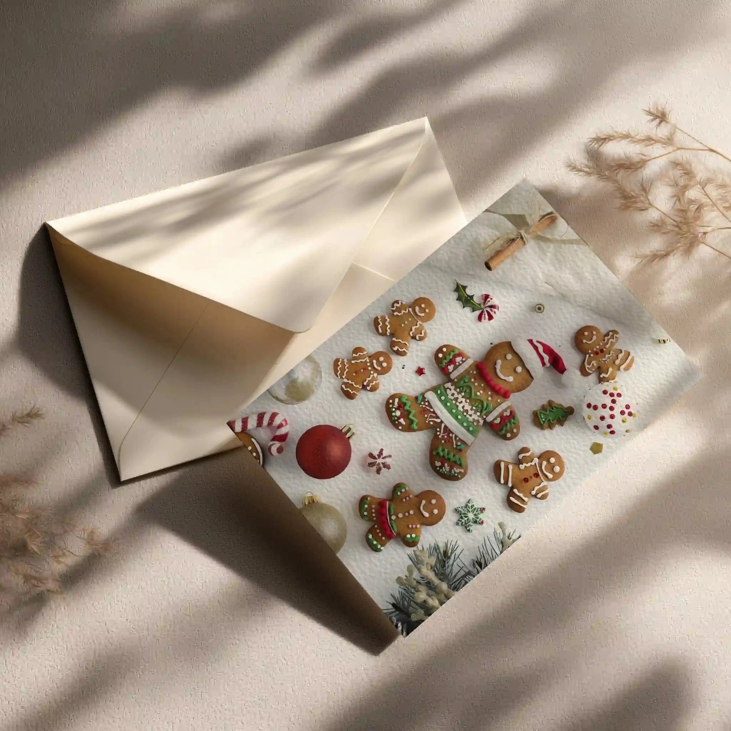 Grußkarte mit Weihnachts Motiv