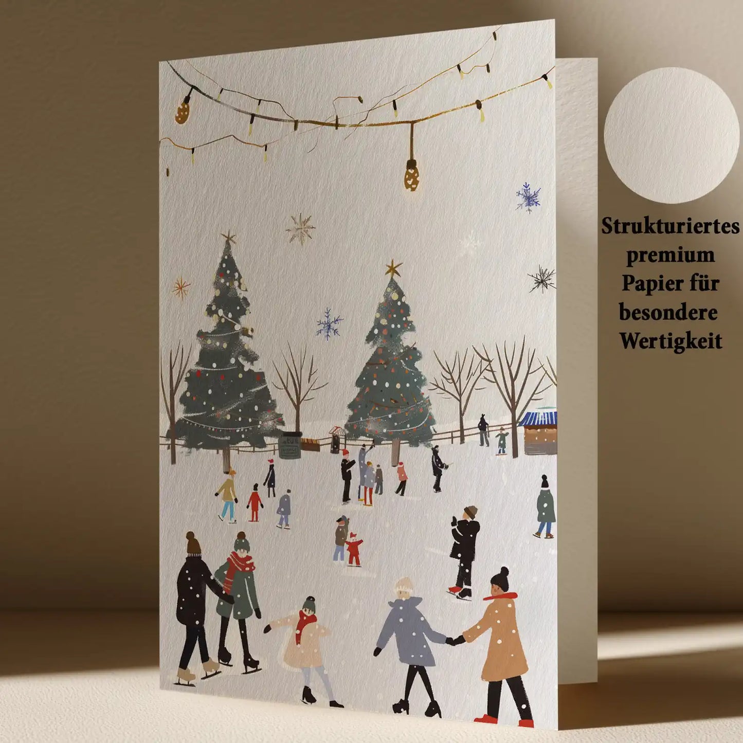 Grußkarte mit Weihnachts Motiv