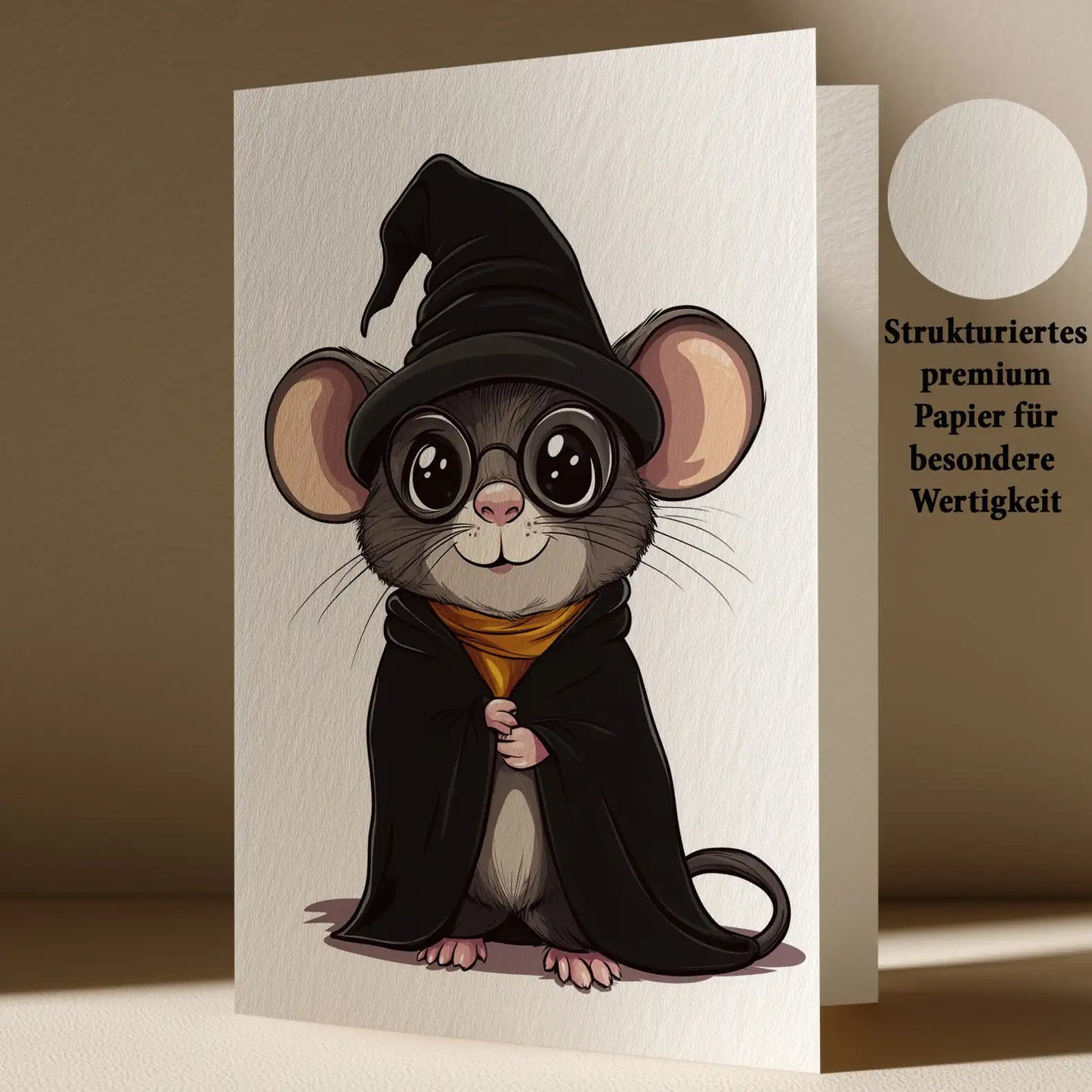 Grußkarte mit Halloween Motiv