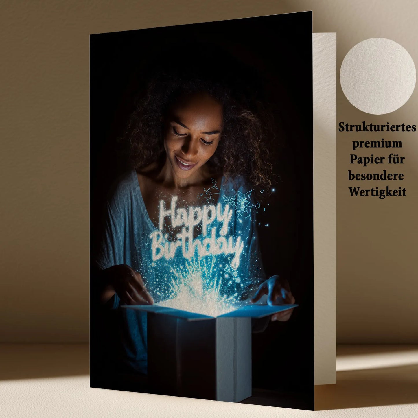 Grußkarte mit Geburtstags Motiv