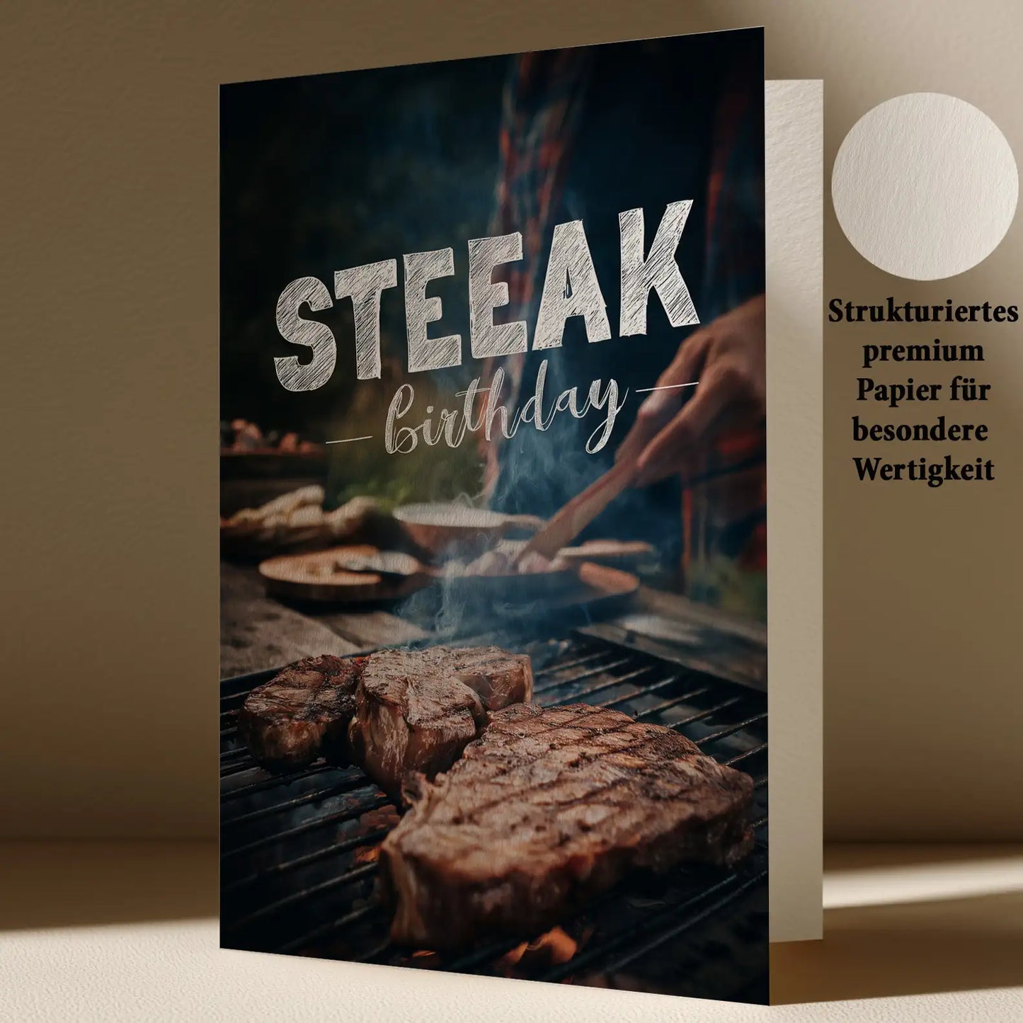 Grußkarte mit Geburtstags Motiv