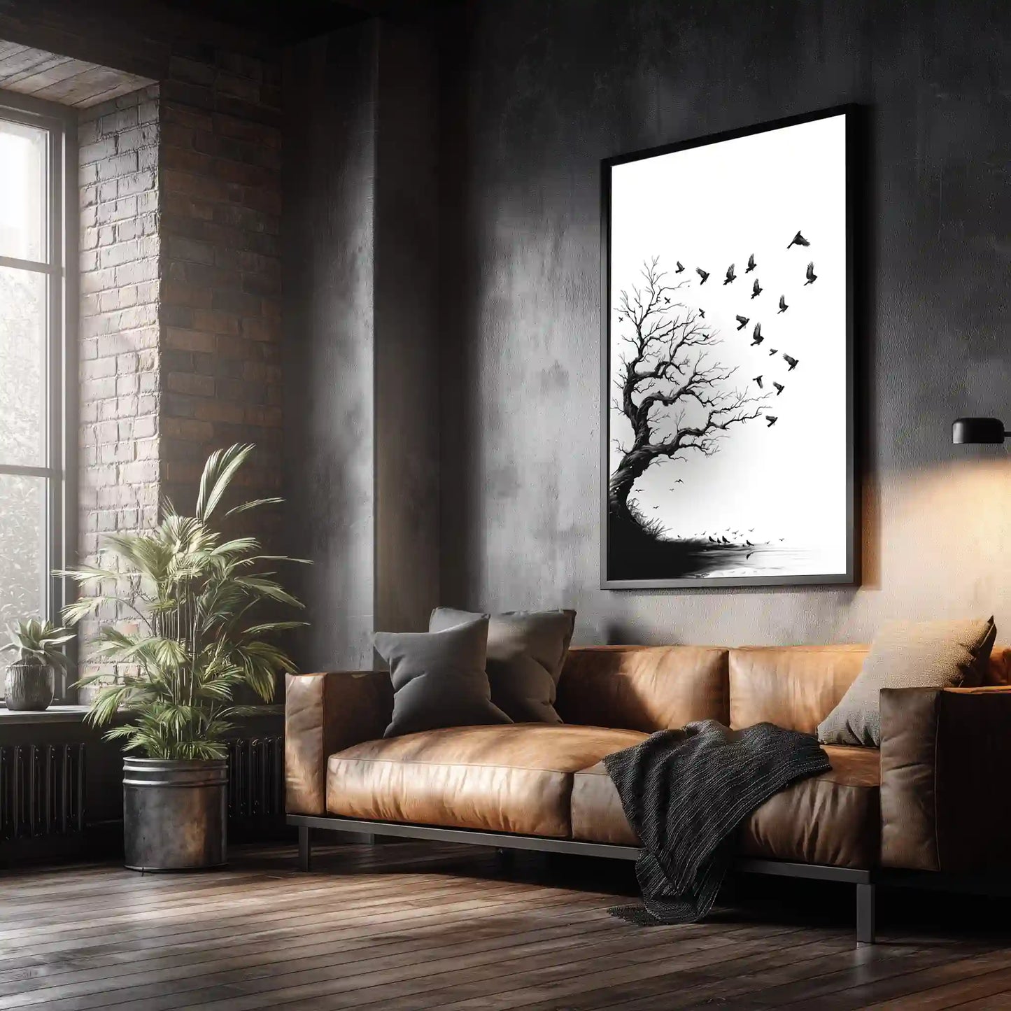 Wandbild Monochrom Kunstdruck Fine Art