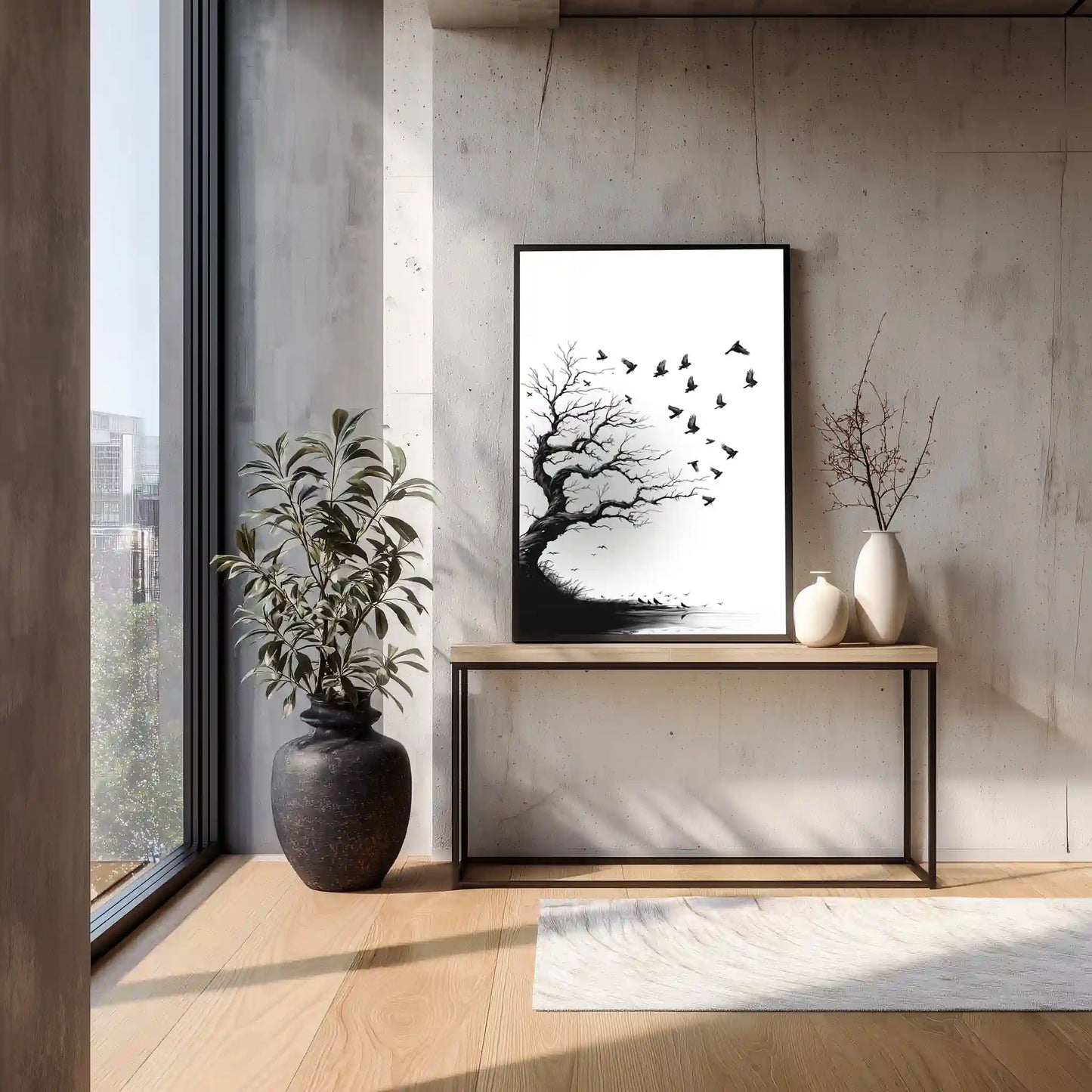 Wandbild Monochrom Kunstdruck Fine Art