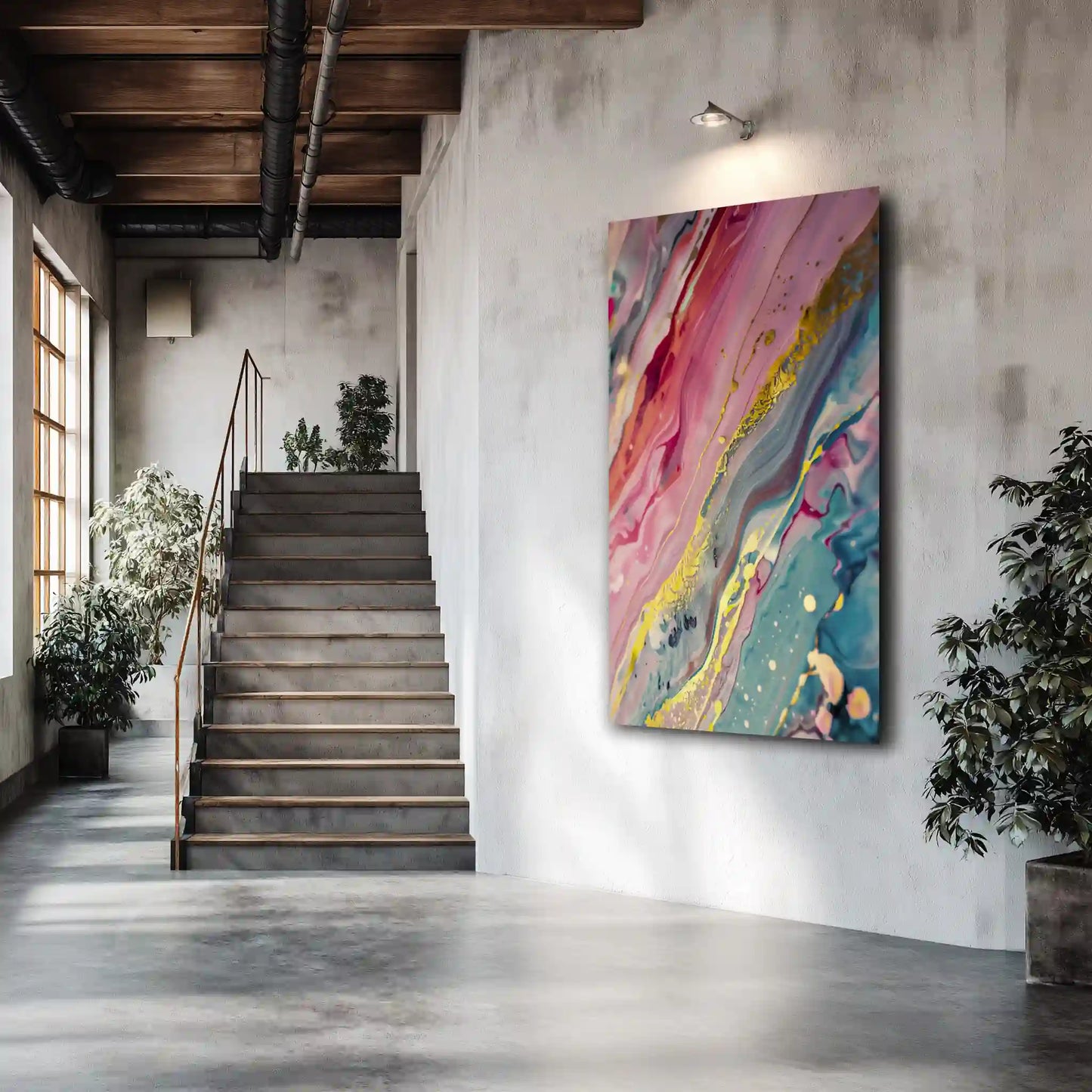 Leinwandbild Abstrakt Premium Leinwand