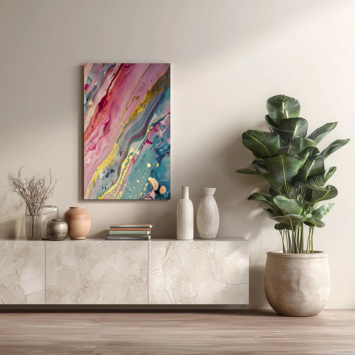 Leinwandbild Abstrakt Premium Leinwand