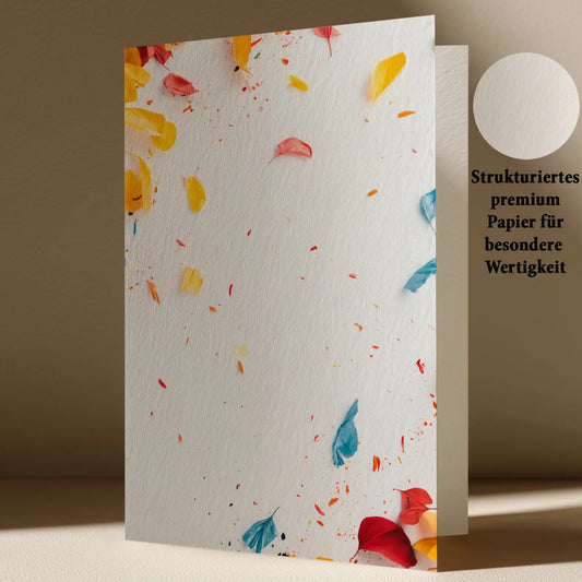 Grußkarte mit Geburtstags Motiv