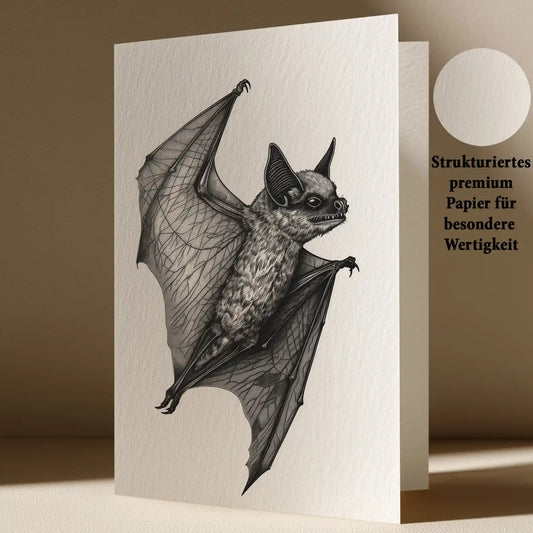 Grußkarte mit Halloween Motiv