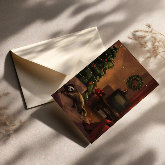 Grußkarte mit Weihnachts Motiv