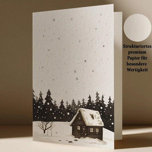 Grußkarte mit Weihnachts Motiv