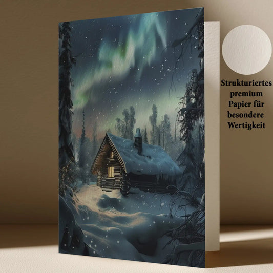 Grußkarte mit Weihnachts Motiv