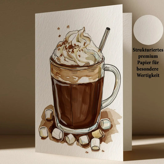Grußkarte mit Weihnachts Motiv
