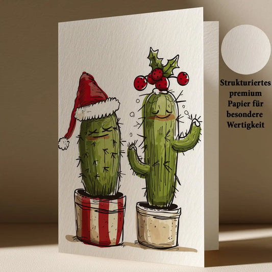 Grußkarte mit Weihnachts Motiv