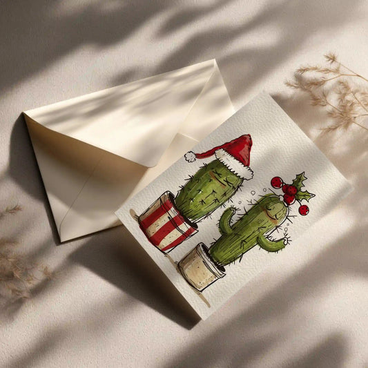 Grußkarte mit Weihnachts Motiv
