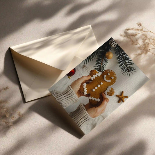Grußkarte mit Weihnachts Motiv