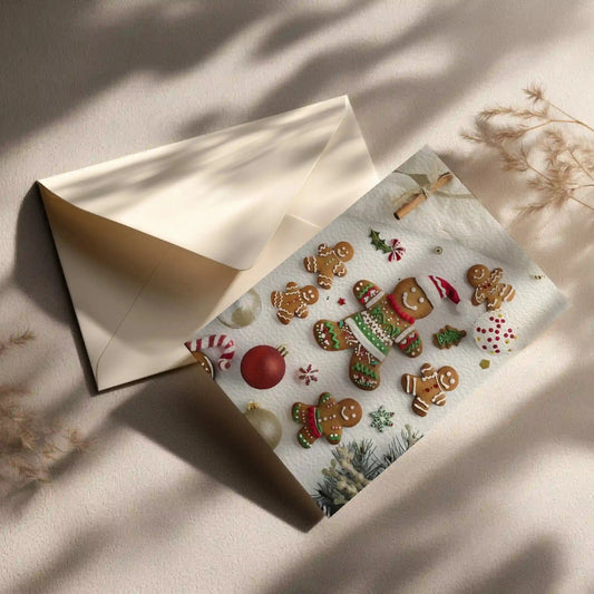Grußkarte mit Weihnachts Motiv