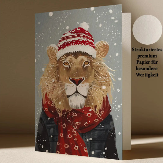 Grußkarte mit Weihnachts Motiv