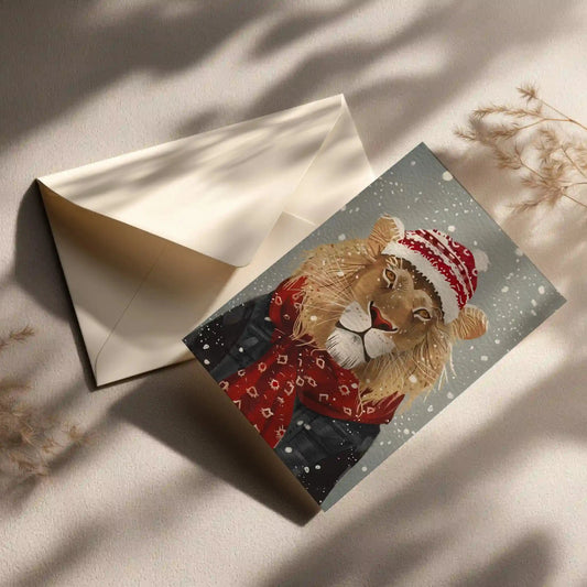 Grußkarte mit Weihnachts Motiv