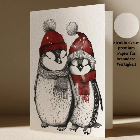 Grußkarte mit Weihnachts Motiv