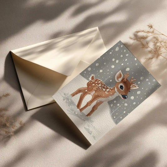 Grußkarte mit Weihnachts Motiv