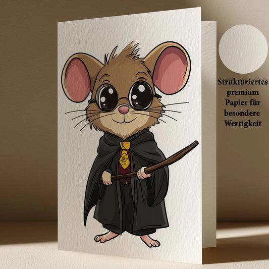 Grußkarte mit Halloween Motiv