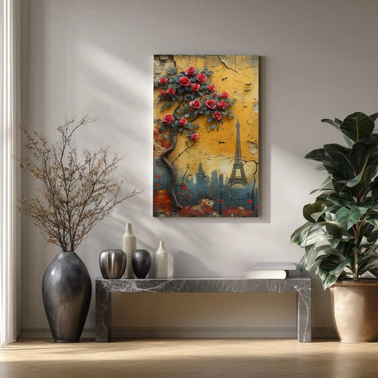 Leinwandbild Paris Motiv Abstrakt