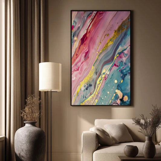 Leinwandbild Abstrakt Premium Leinwand